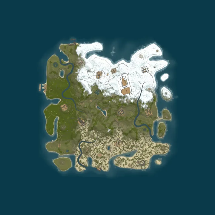 Map of Nontoxic - Solo/Duo/Trio Vanilla 2x
