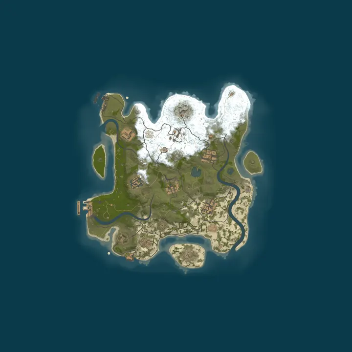 Map of Rustaholics | Vanilla | Solo Duo Trio | Weekly | EU