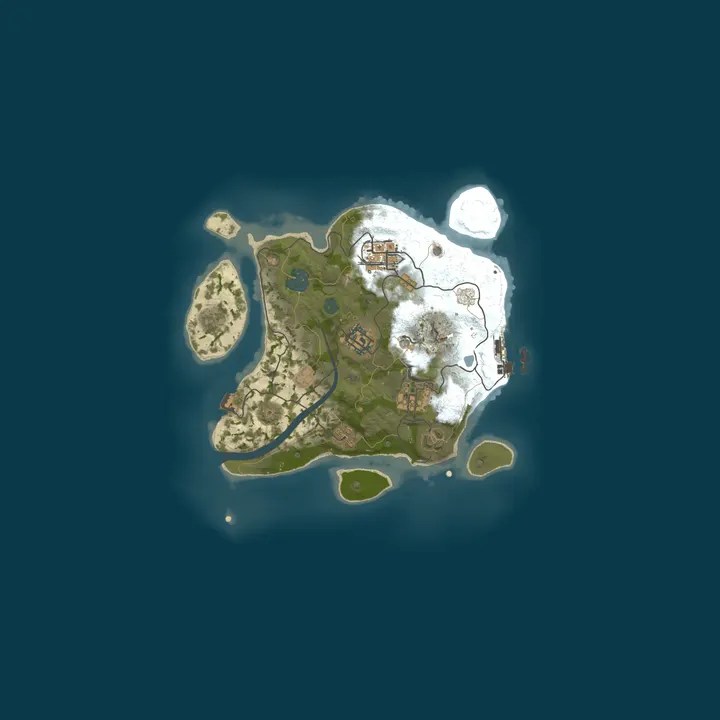 Map of Da Birds