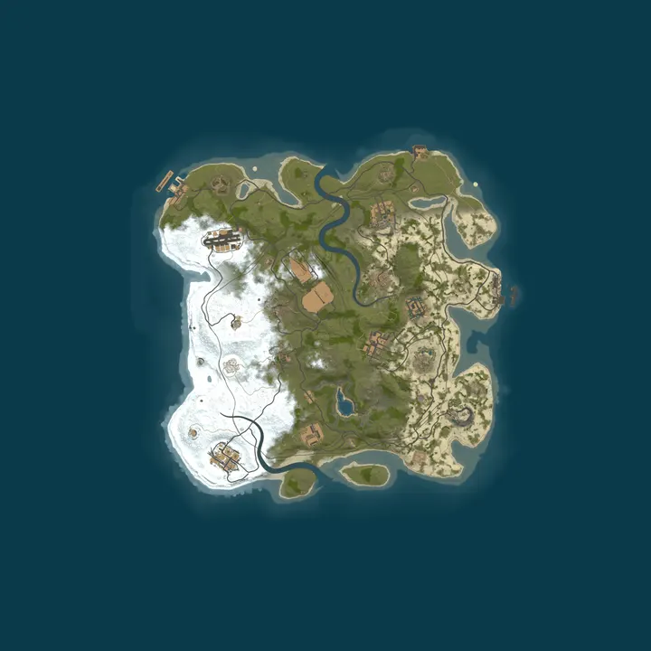 Map of EU Vex.gg 5x Solo Only|Kits|Shop|TP|homes|max 1|Best 10x5