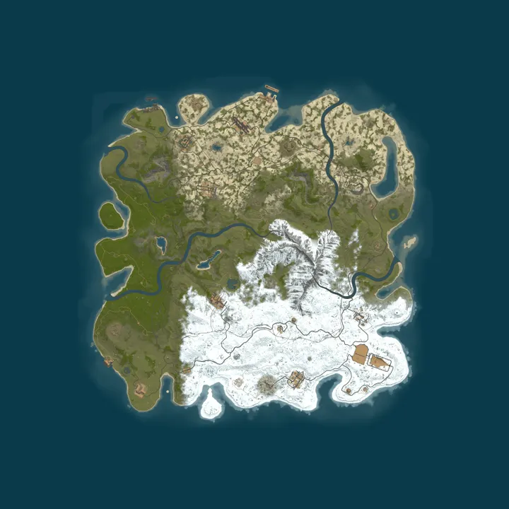 Map of Vanilla PvE and Chill
