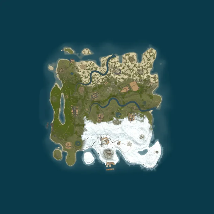 Map of Rust No Mercy |US| | x2 | Solo Only | Loot+| kit | Mymini |