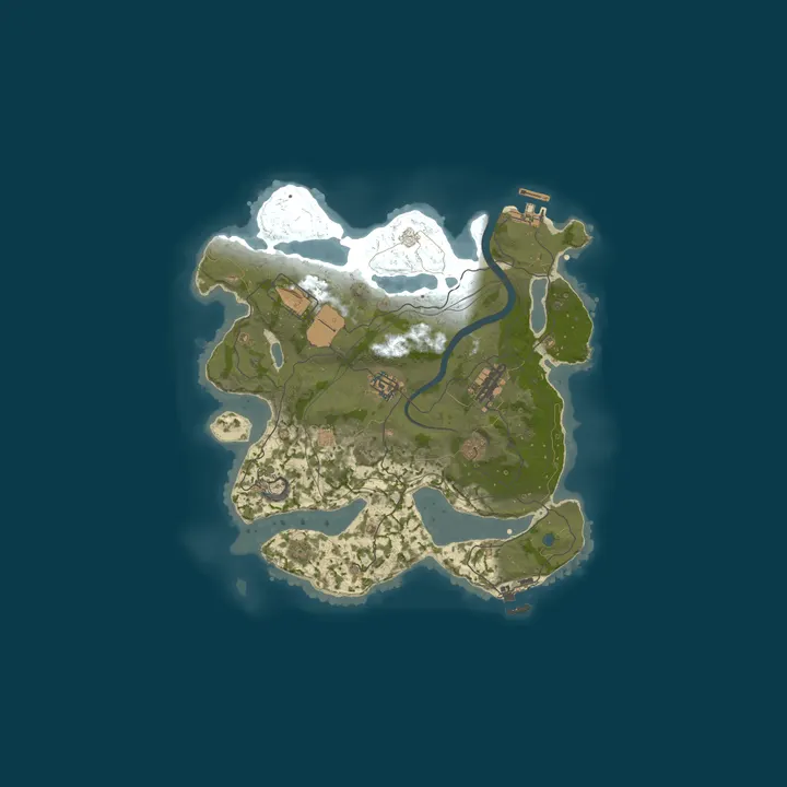 Map of Freeland  10x | Raidable Bases | Swift Loot+| PvP | MyMini | Ki