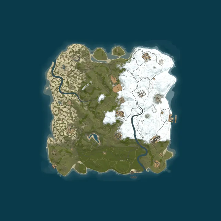 Map of US RENEGADE 3x MONTHLY MAIN | Shop | 50% Upkeep | No BP Wipe | 