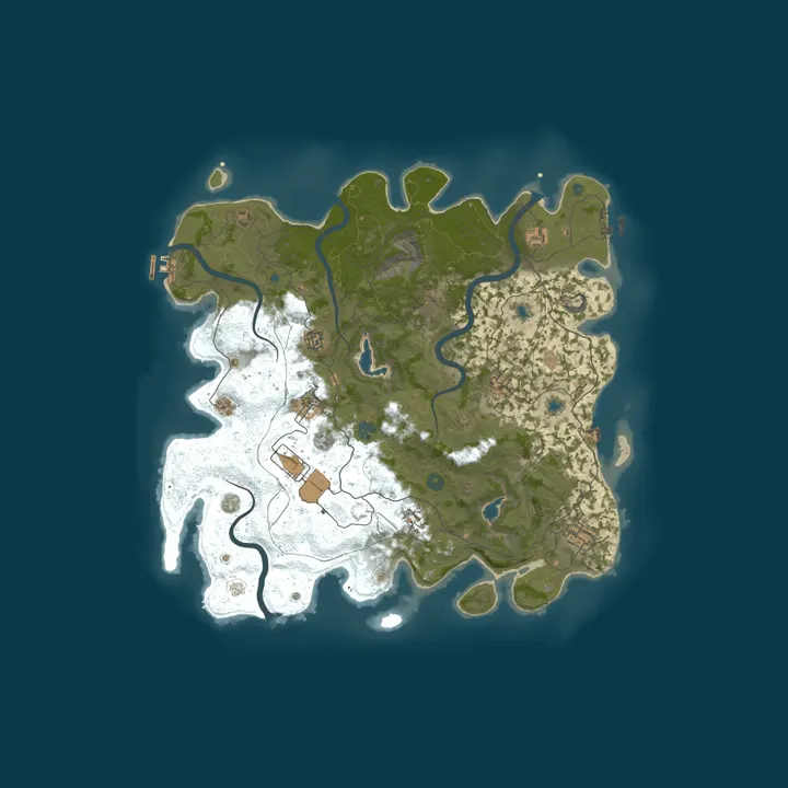 Map of Mr Bread Pve Server