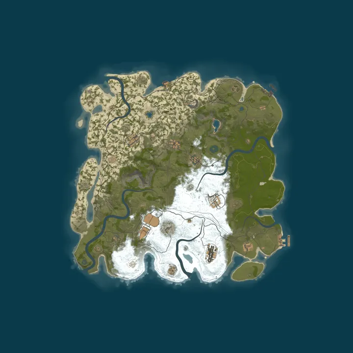 Map of Rustopia.gg - EU Mondays Premium