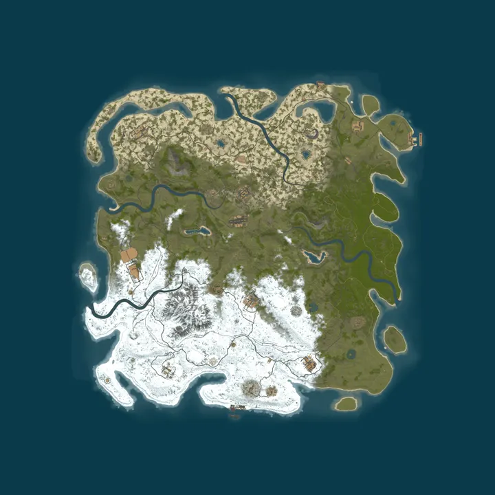 Map of Rust by g-portal.com