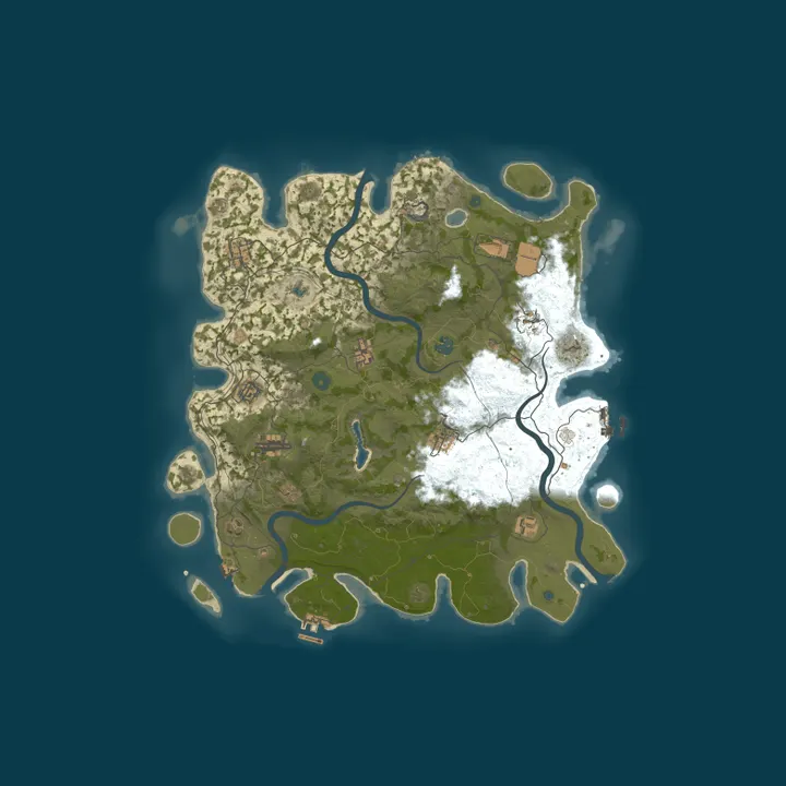 Map of РЕЛАКС #1 |Для новичков| Solo, Duo, Trio