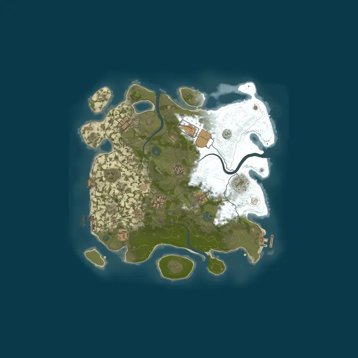 Map of LOST RUST |ДЛЯ НОВИЧКОВ| WIPE 23.10