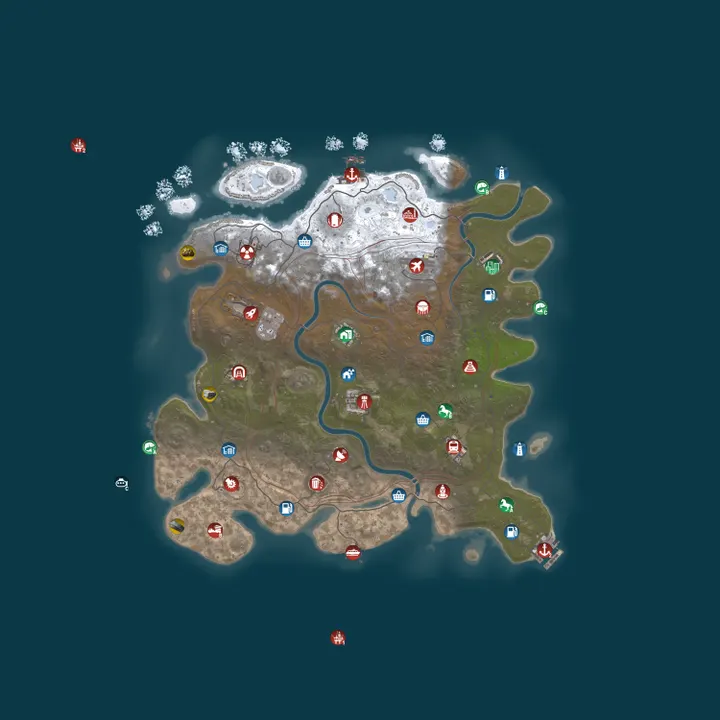 Map of Magic Rust #13 — Vanilla 2x | Pyccкий