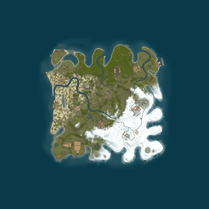 Map of VEXORA | PvE • PvP • Raids | No EAC