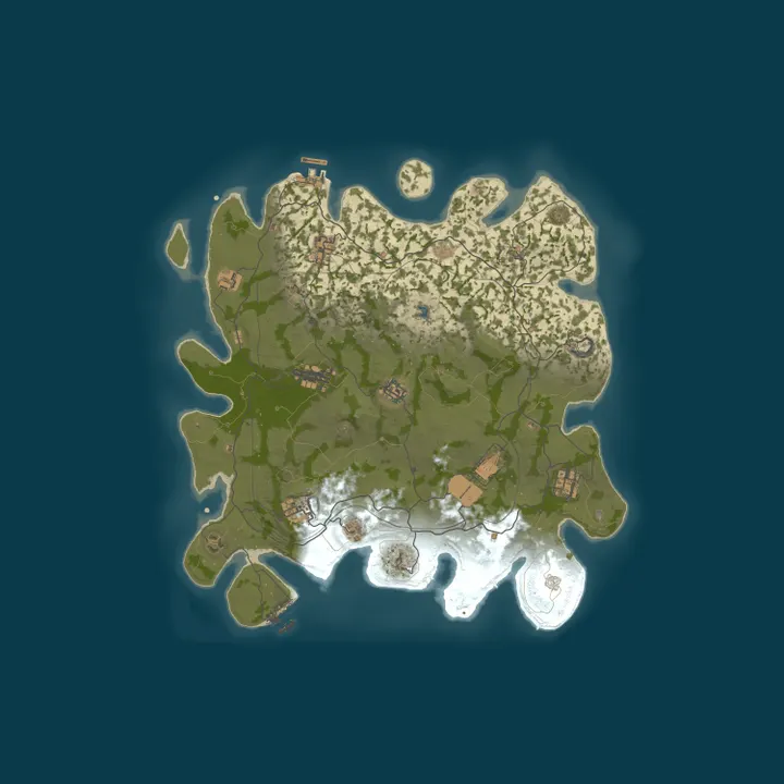Map of Rustality - 3x | No BPs | Kits | Shop