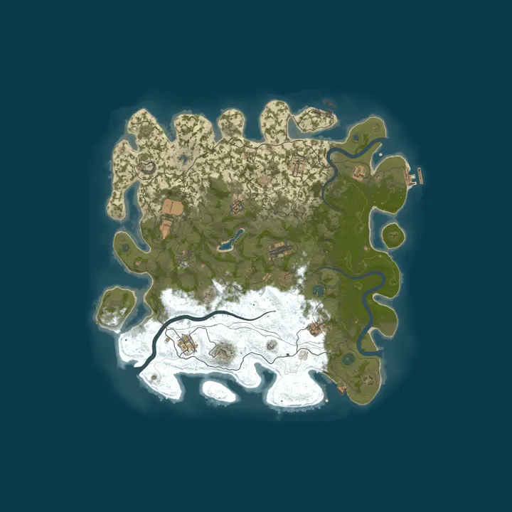 Map of THE SAFEHOUSE | UK VANILLA | MAX 4 | BI-WEEKLY | 50% UPKEEP