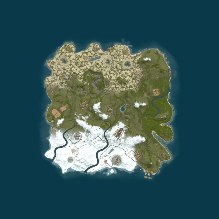 Map of Reddit.com/r/PlayRust - EU Biweekly