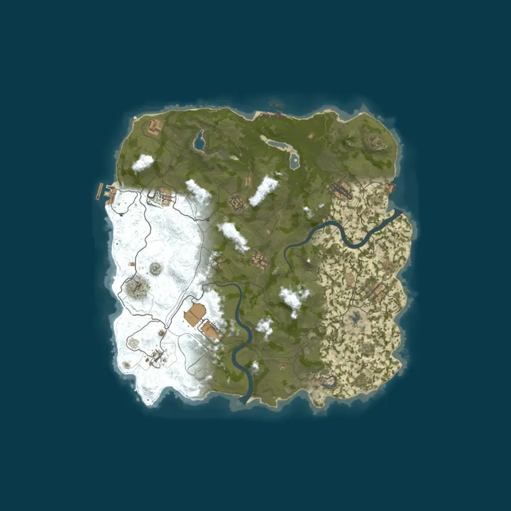 Map of EU RENEGADE 2x Monthly | 6 MAX | 50% Upkeep | No BP Wipe |