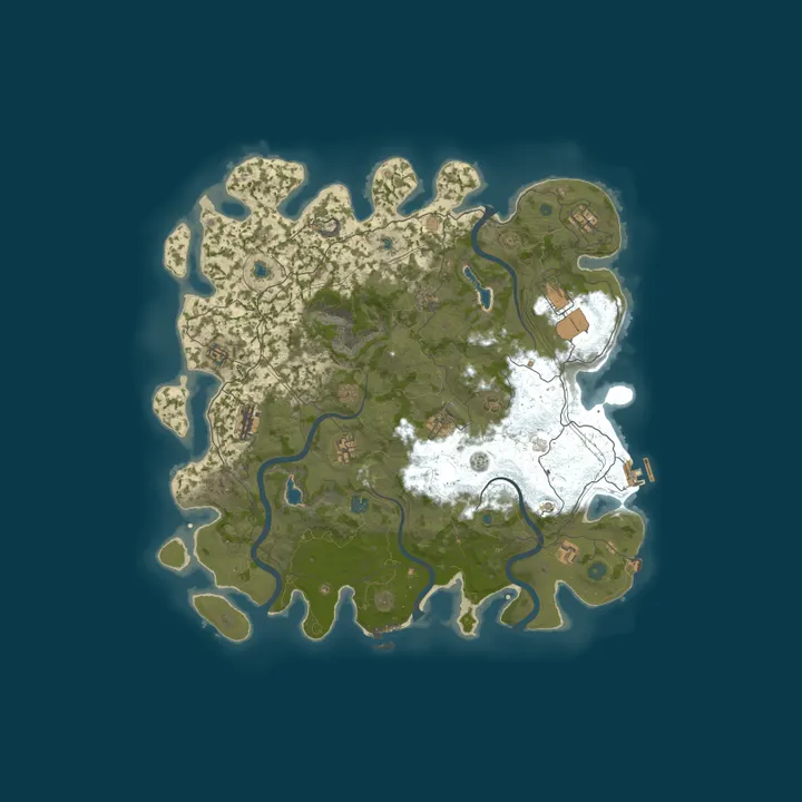 Map of The Coop Misfit Sanctuary