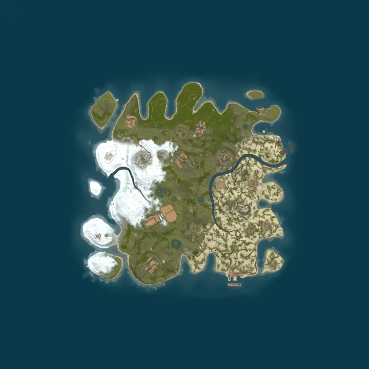 Map of Rust Server [DOCKER]