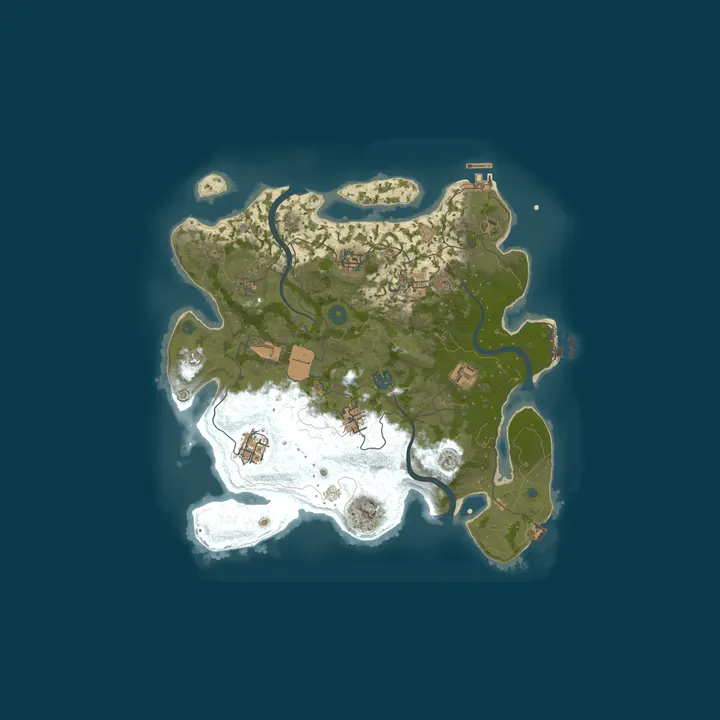 Map of MC5173 Rust Server