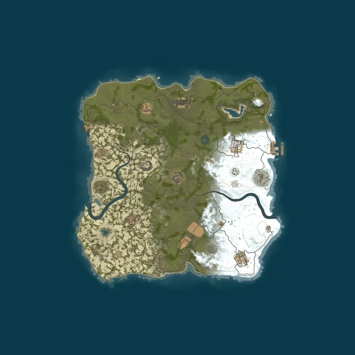 Map of WEREWOLF GAMING.CO 3x Solo/Duo|Loot x3|Share BPs|JUST WIPED