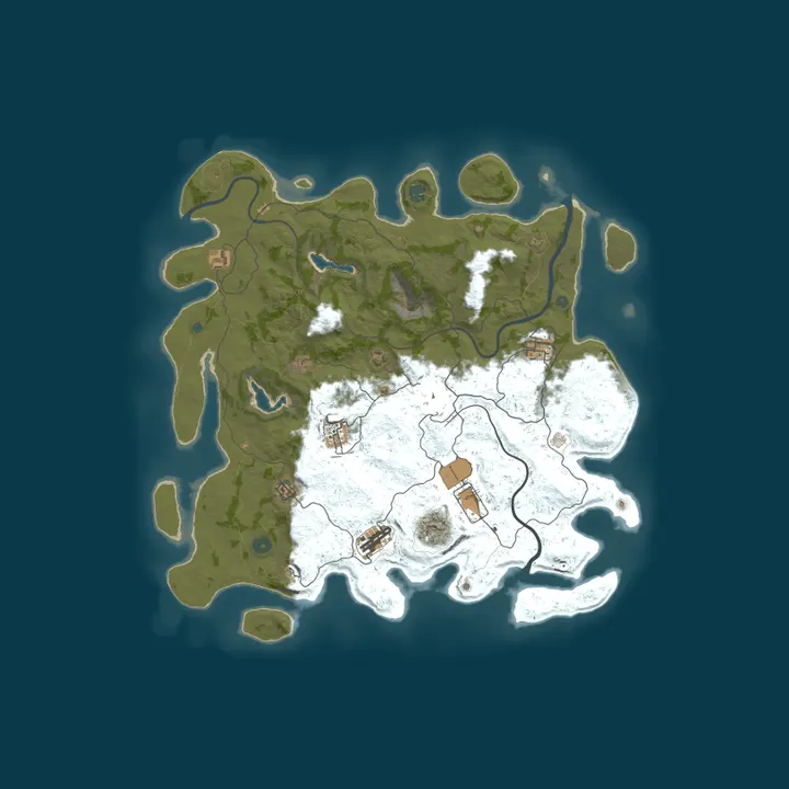 Map of Tin Can Island