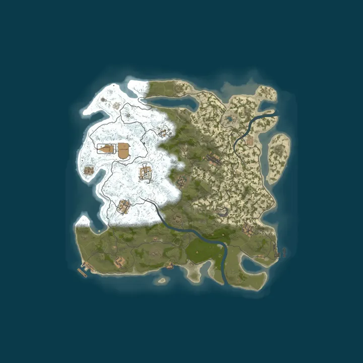 Map of Mortal Rust|Vanilla 2x|Solo|Duo|Trio Вайп 23.10