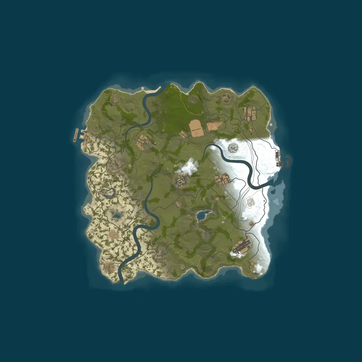 Map of [ESP][PVE] InsOMNio | Events | Missions  | RaidableBases