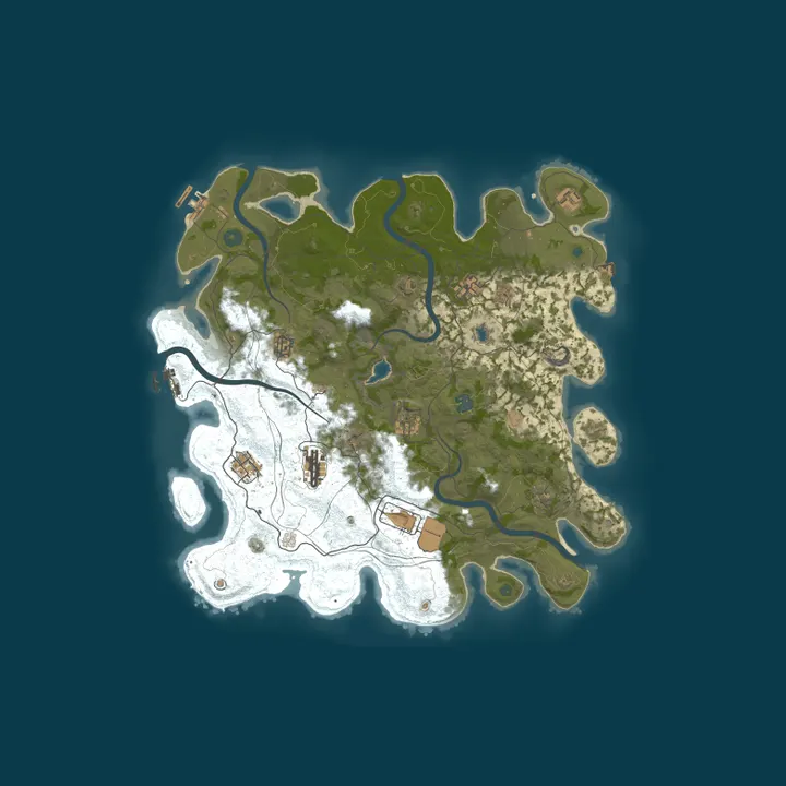 Map of 【咏春PVE】仿官原倍/全遗迹/萌新养老/据点