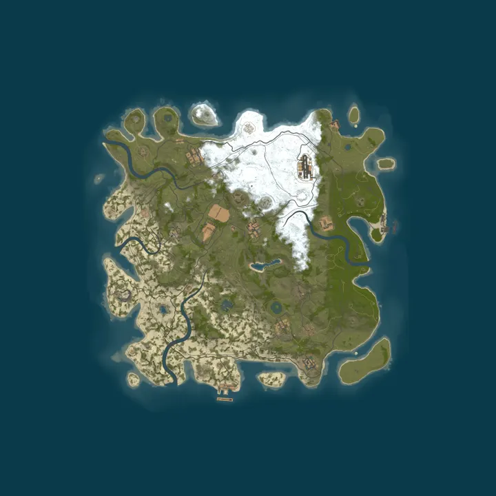 Map of Farmer Rust CLASSIC Для новичков