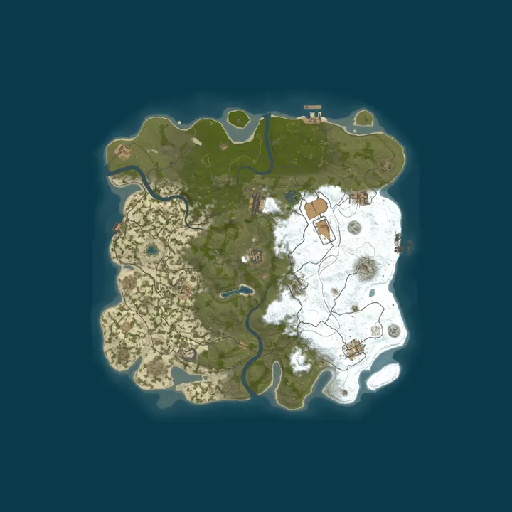 Map of Rustlands - Whitelist