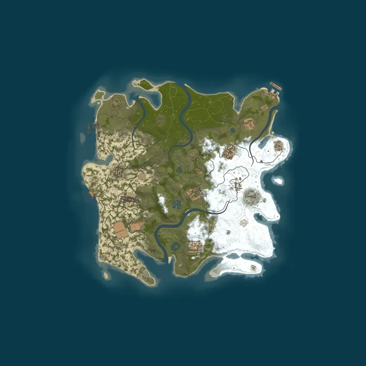 Map of WILDERNESS Romania x2|Solo Only|Noob|Modded|JUST WIPED|23.10