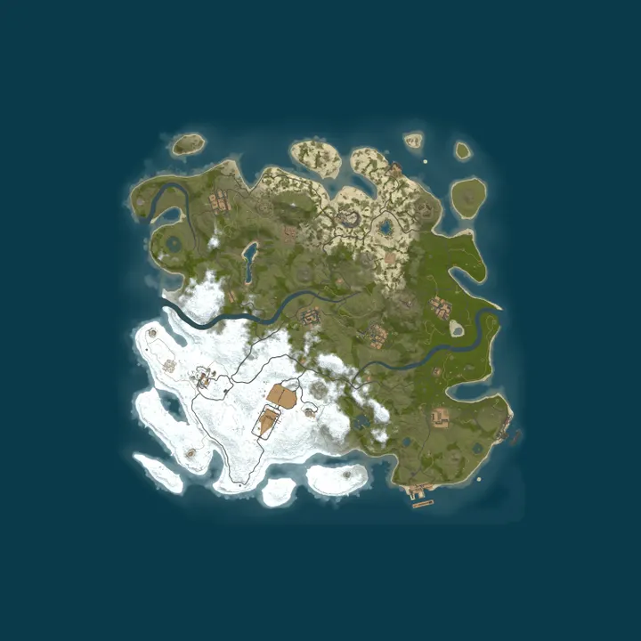 Map of ZERO MERCY X3 | 3X | FULL CUSTOM | KITS | EVENTS