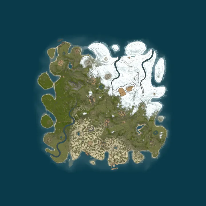Map of RaidLands - 2x | Monthly | Solo/Duos/Trios/Quads | Noob Friendl