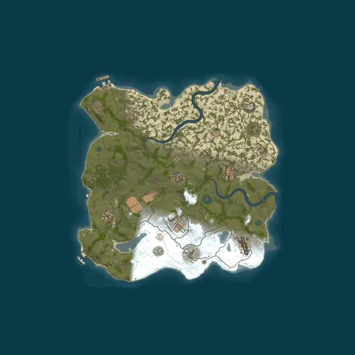 Map of [TEST] Warden test server