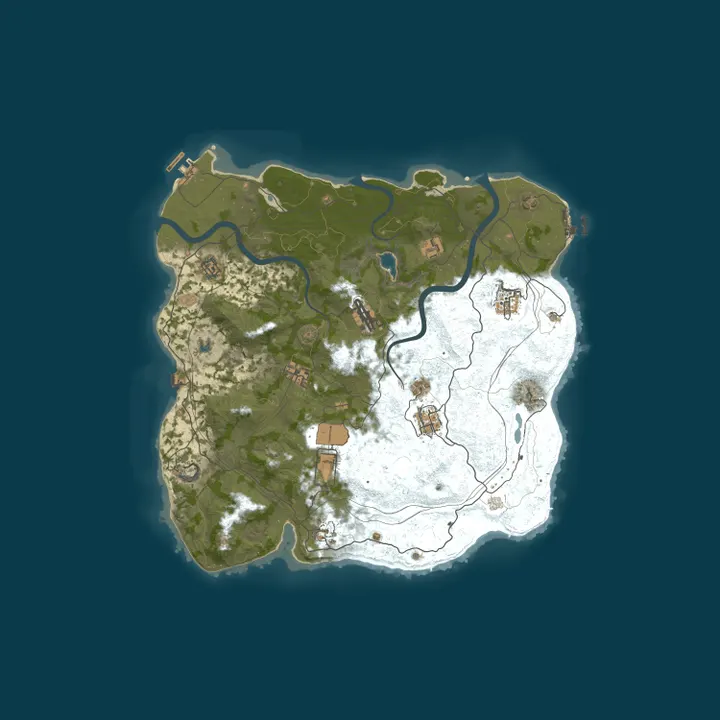 Map of EU RENEGADE 2x Monthly | Solo Duo Trio Quad | 50% Upkeep | No B