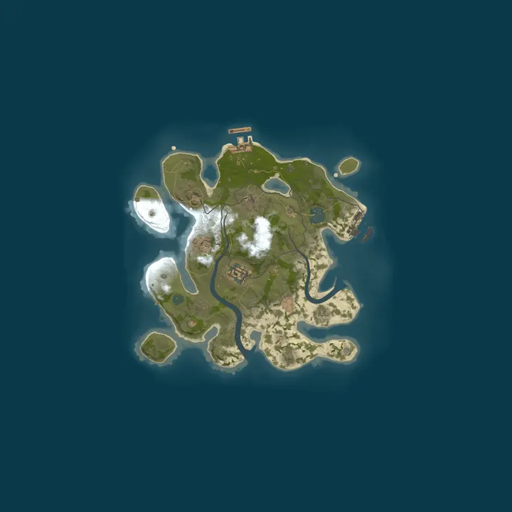 Map of The Boys Rust Server | 2x | Vanilla+ | Oxide | QoL | Active Adm