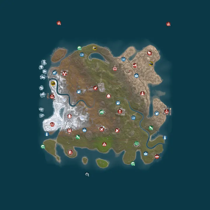 Map of Magic Rust #14 —  Modded 2x (No limit) | Pyccкий