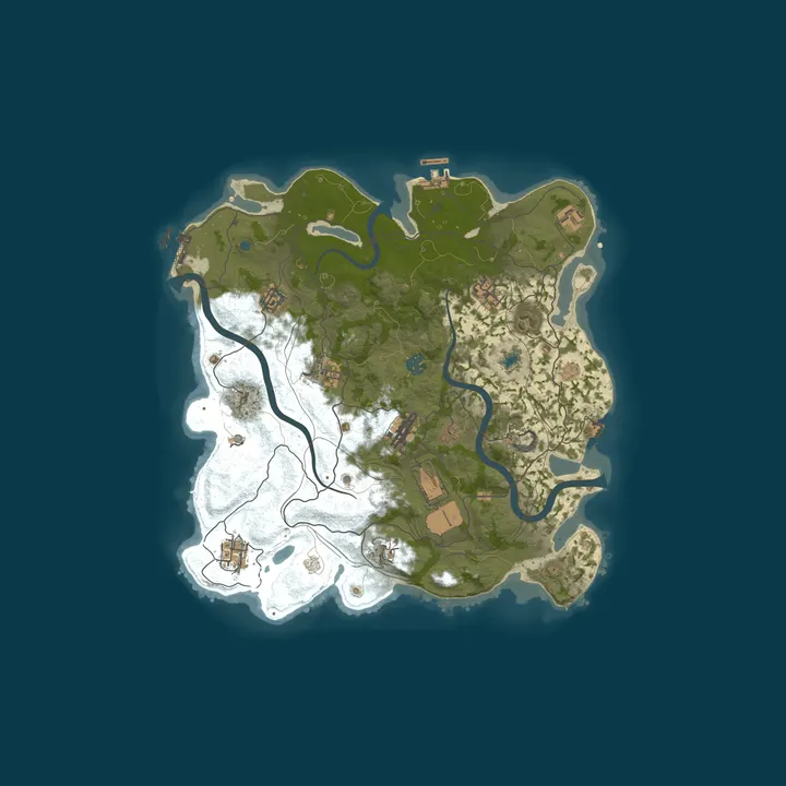 Map of [Rust.kz] Classic