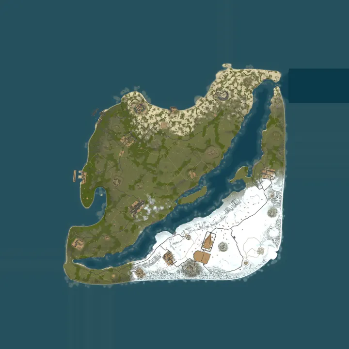 Map of KAIRO RUST | X1 | Для новичков |